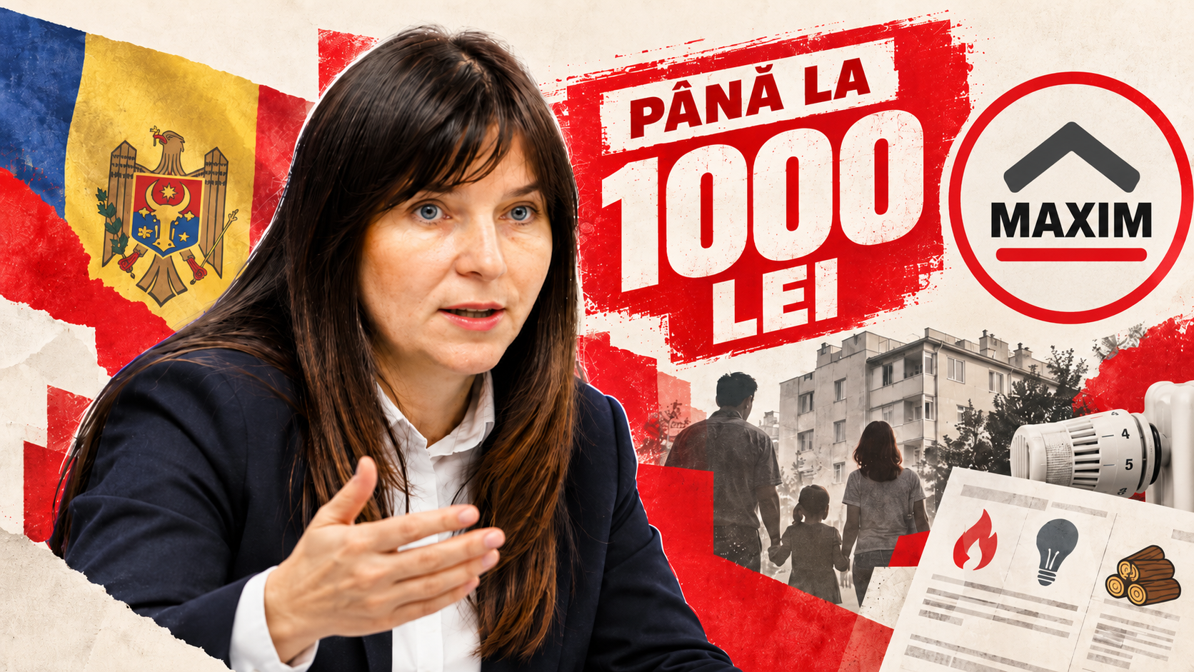Până la 1.000 de lei pentru fiecare familie: Belous a anunțat câți bani vor fi alocați pentru compensații