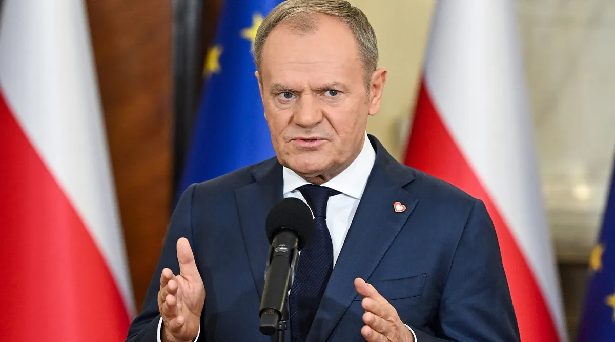 Tusk a cerut explicații Ucrainei după ce o dronă a survolat Polonia