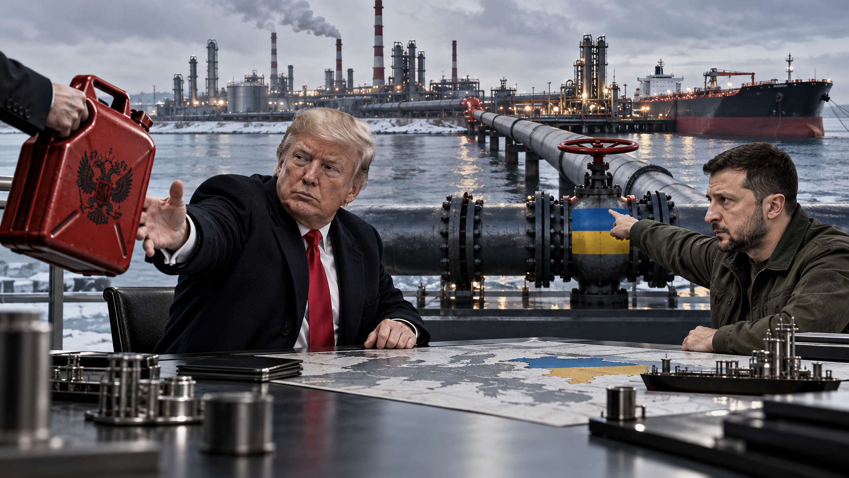 «Дизельную сделку заключайте с нами»: Зеленский предложил Трампу другой обмен