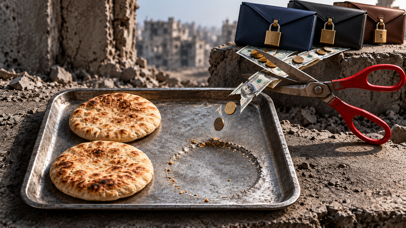 Donatorii închid robinetul: 500.000 de oameni din Gaza pierd ajutorul alimentar
