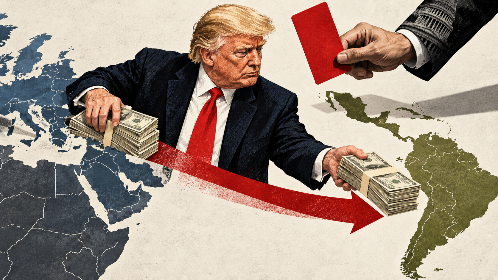 Trump ia 52 de milioane de dolari de la Europa și îi dă Americii Latine