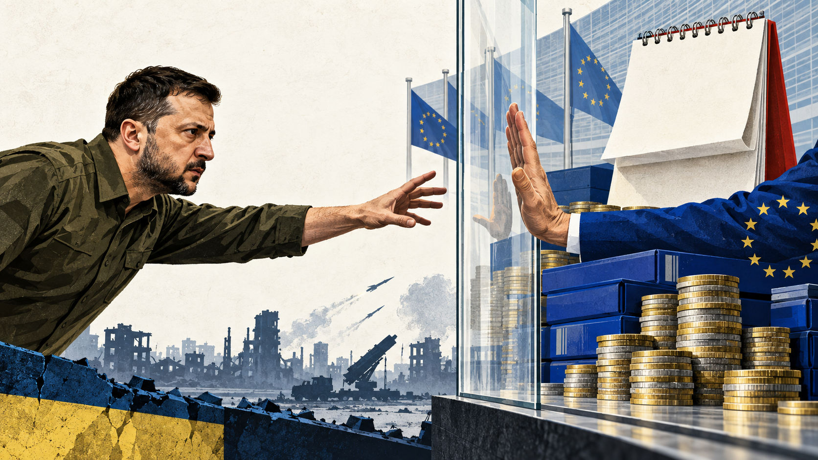 Bruxelles-ul spune „nu” avansului: Kievul caută încă 27 de miliarde de euro pentru apărare