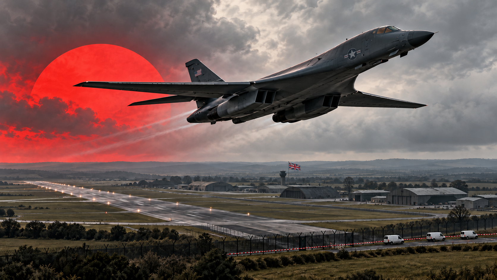 Fairford rămâne fără B-1: SUA au retras în câteva ore toate cele 12 bombardiere