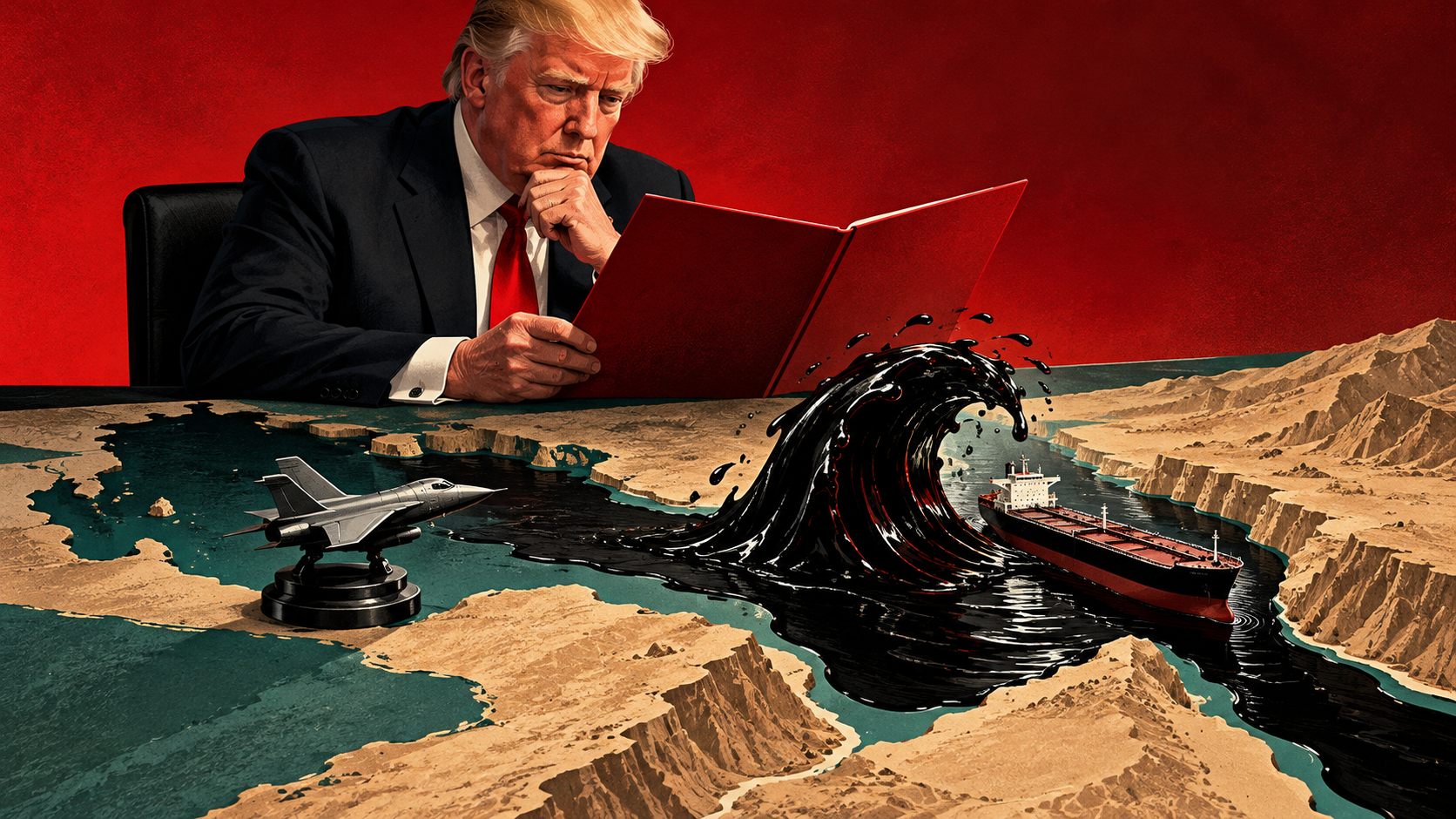 Un plan de atac de trei zile ajunge pe masa lui Trump. Petrolul a urcat deja la 105 dolari