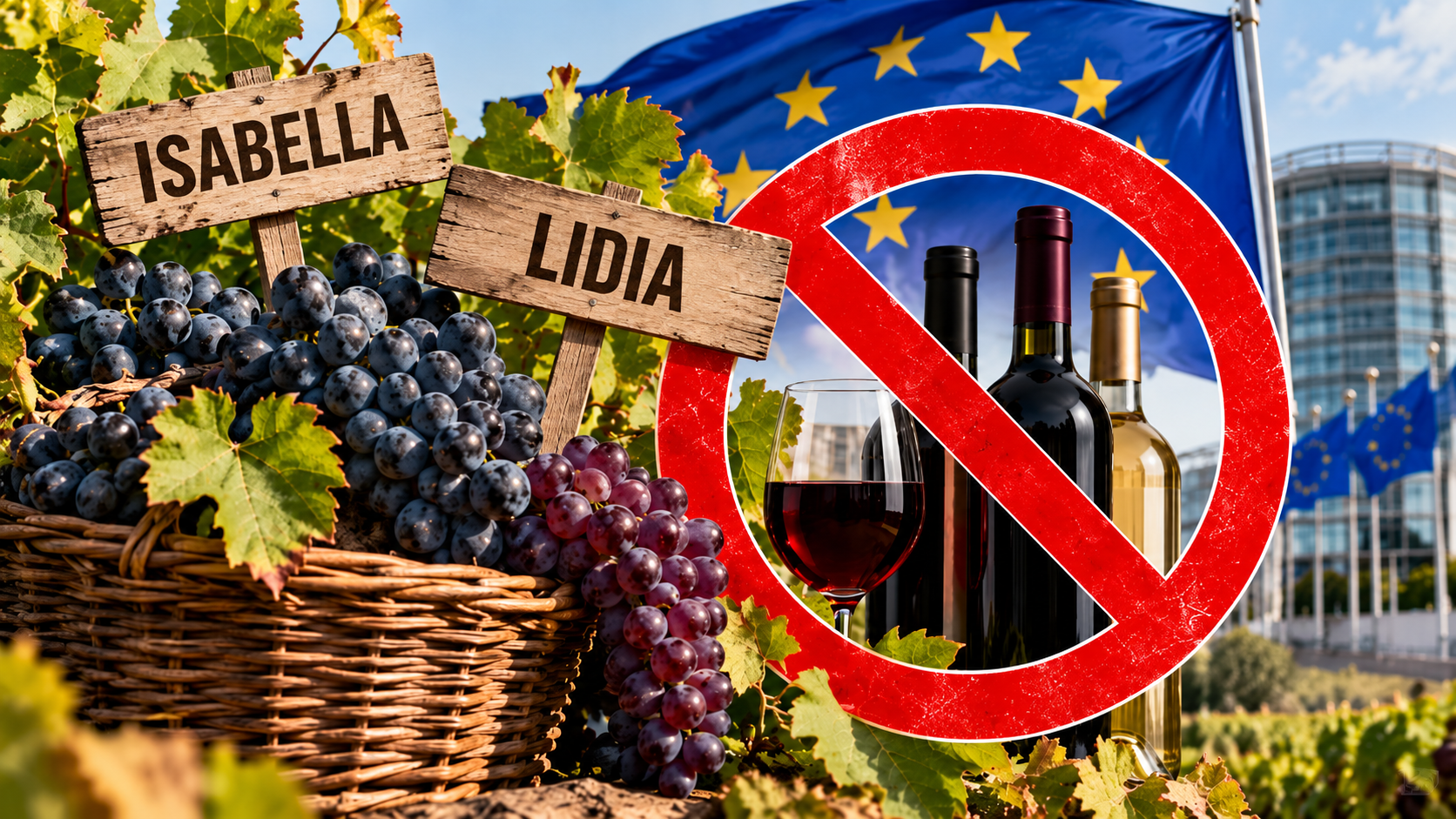 După aderarea Republicii Moldova la UE, vinurile din soiurile Isabella și Lidia ar putea să nu fie admise pe piața europeană