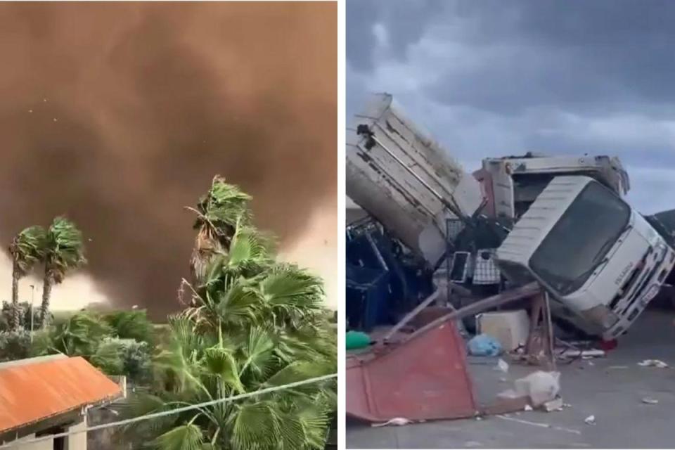 Două tornade au lovit Sicilia: zeci de răniți, 273 de elevi evacuați dintr-o școală