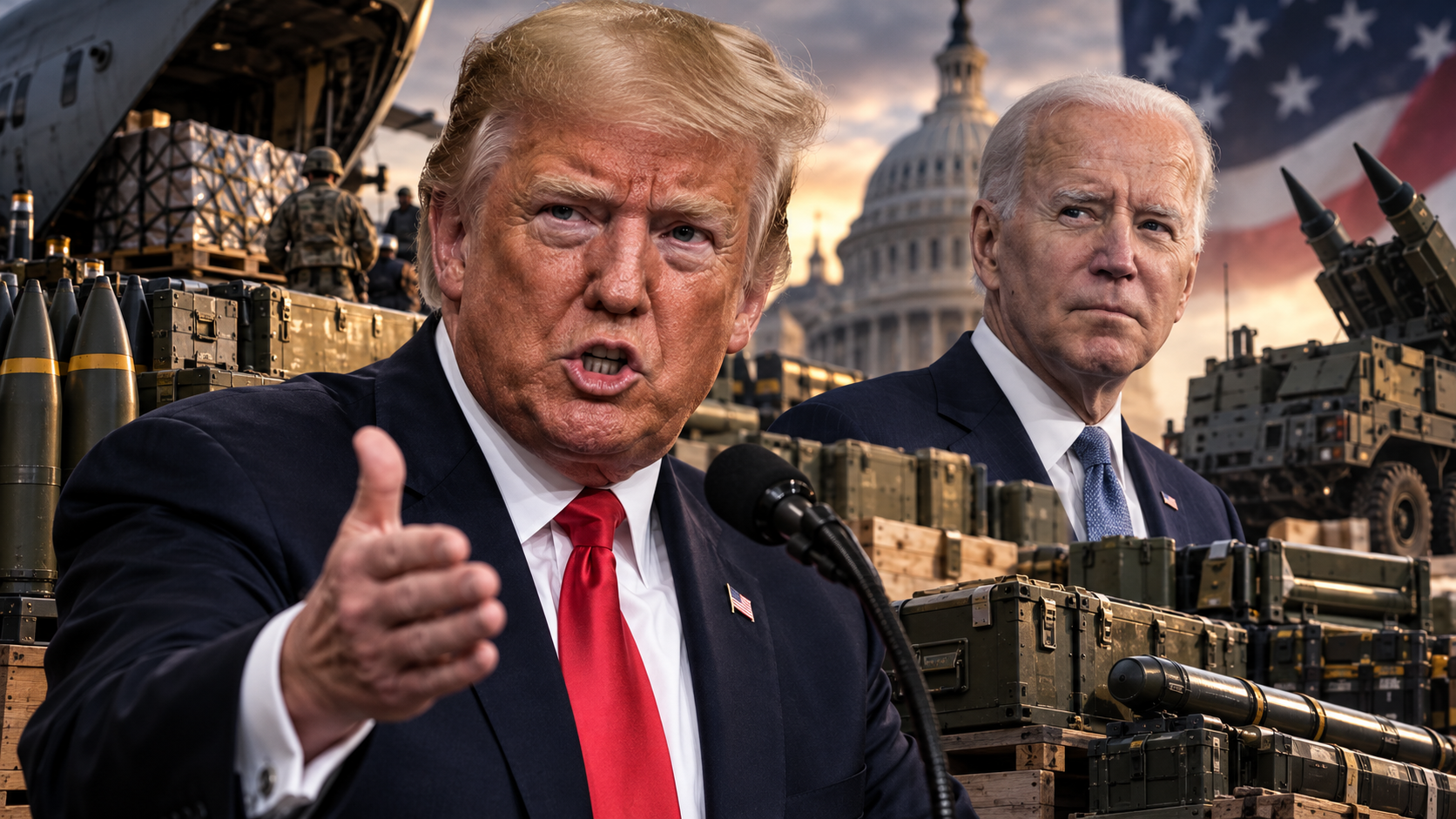 Trump acuză Ucraina că ar fi vândut rachetele primite de la SUA în timpul administrației Biden: „Unde sunt banii și echipamentele?”