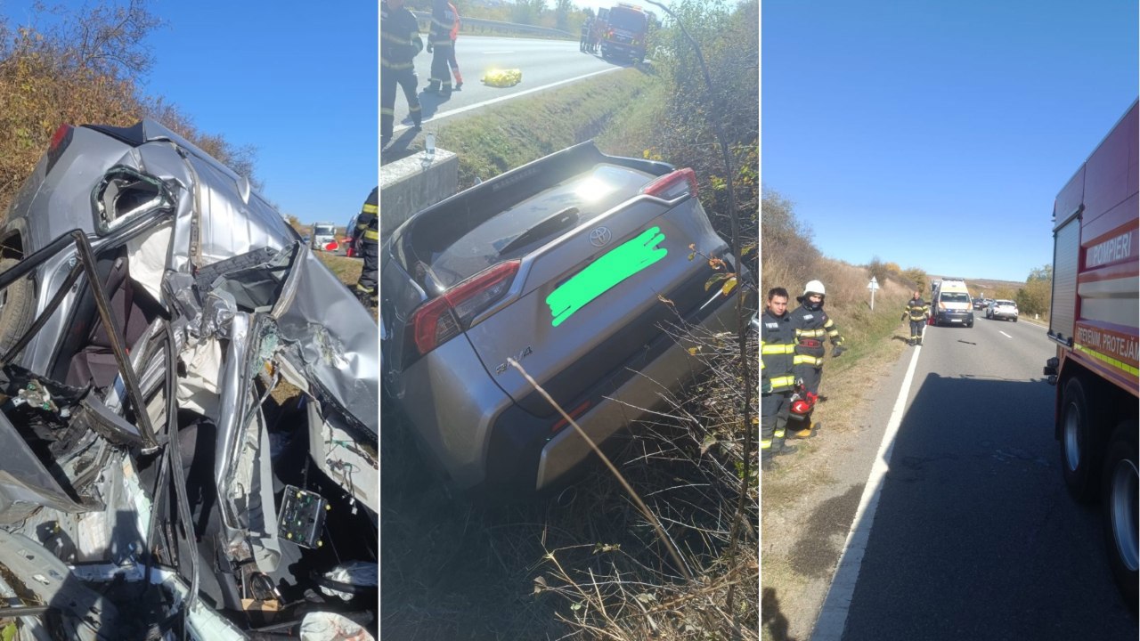 Delegația R. Moldova, implicată într-un accident rutier în județul Vaslui: o femeie a murit, iar printre răniți este și soția ministrului Culturii