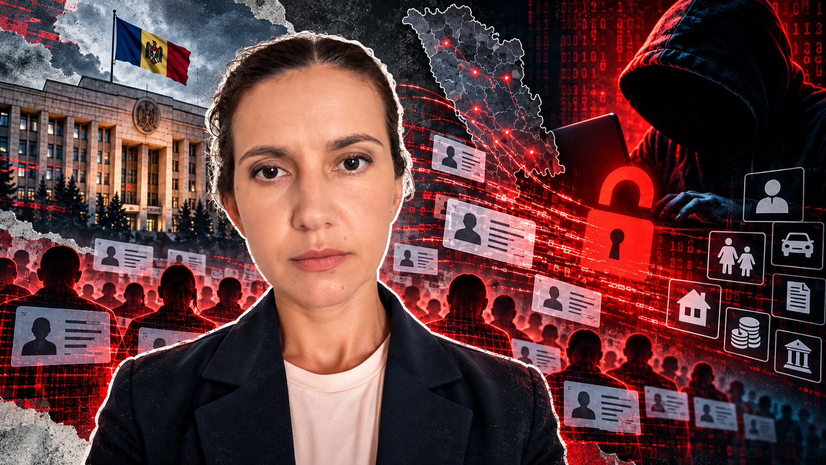 Движение «Строим доверие» требует расследования после утечки данных 750 тысяч жителей Молдовы