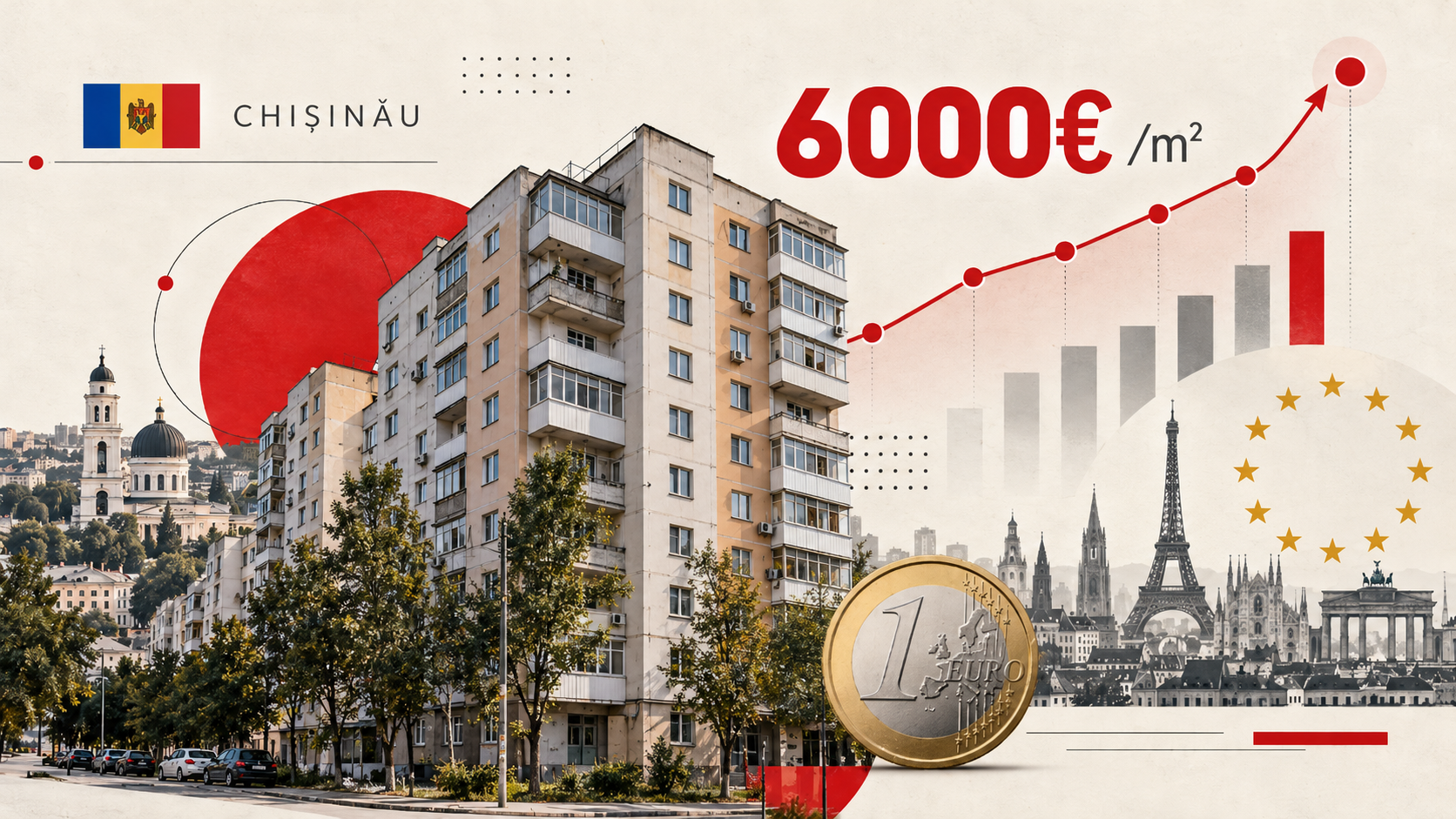 До 6000 евро за квадратный метр в Кишинёве: диаспора предпочитает покупать жильё за границей