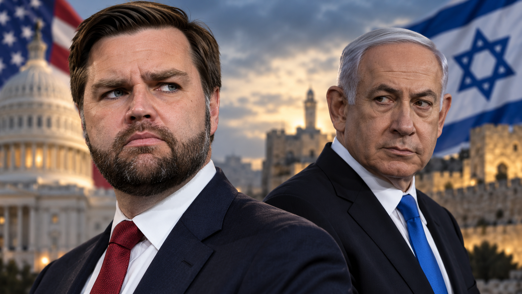 Spre deosebire de Trump, JD Vance refuză să-și declare susținerea pentru Netanyahu în alegerile din Israel