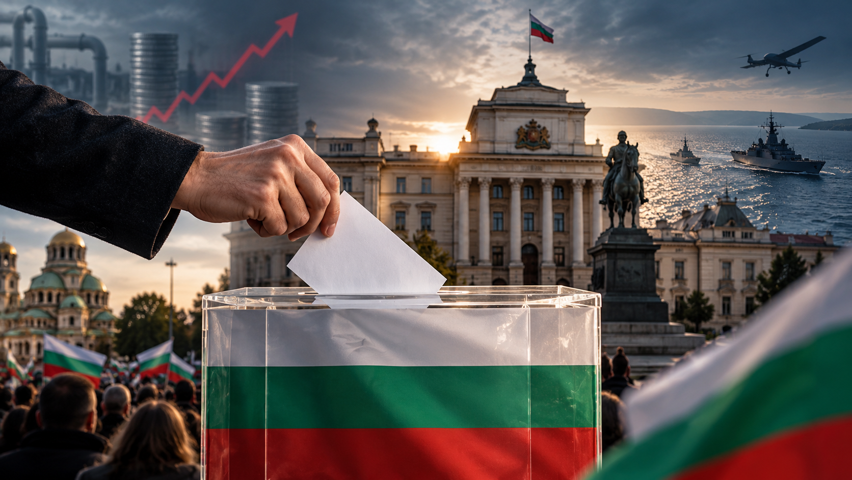 Bulgaria își alege președintele! Scumpirile și atacurile din Marea Neagră, în centrul confruntării electorale