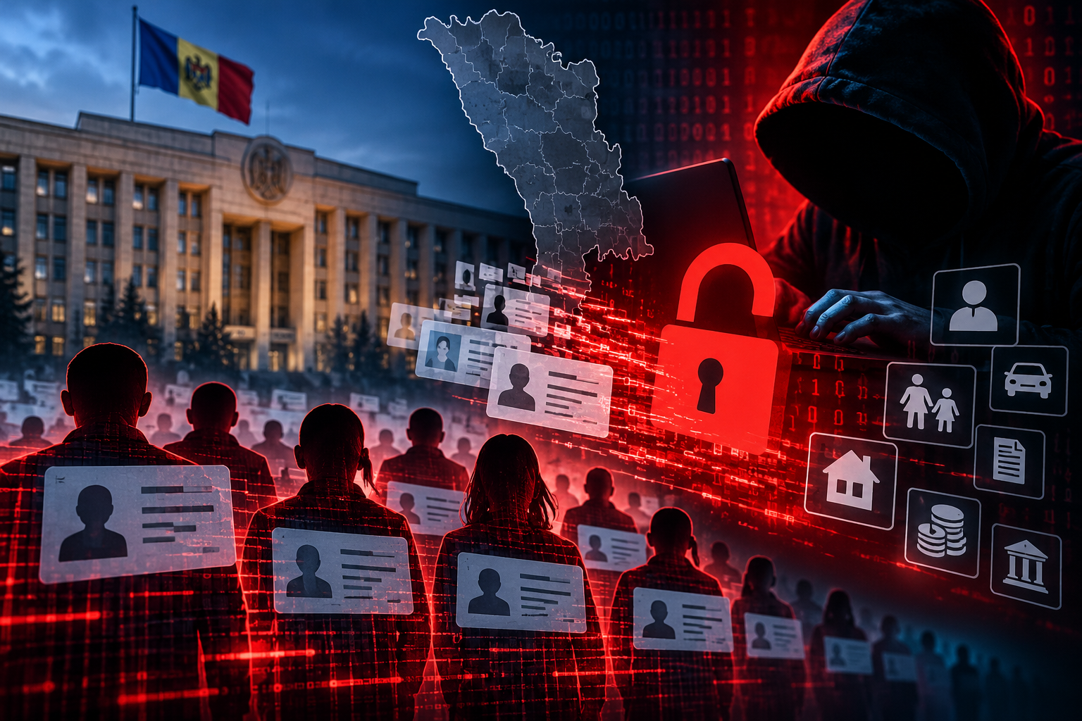 Ultima oră! Datele a circa 750.000 de moldoveni au fost accesate ilegal